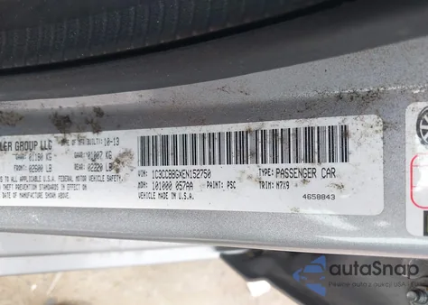 2014 Chrysler 200 Touring from USA, damaged, VIN 1C3CCBBGXEN152750
